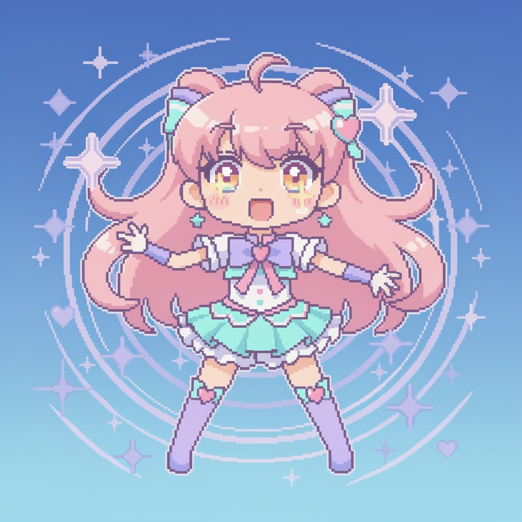 Free Pixel Princess Power Image - Pixel, Art, Chibi | Download at StockCake