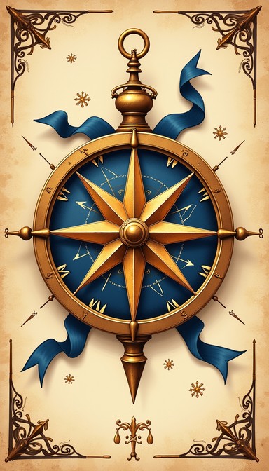 Free Enchanted Brass Compass Image | Download at StockCake