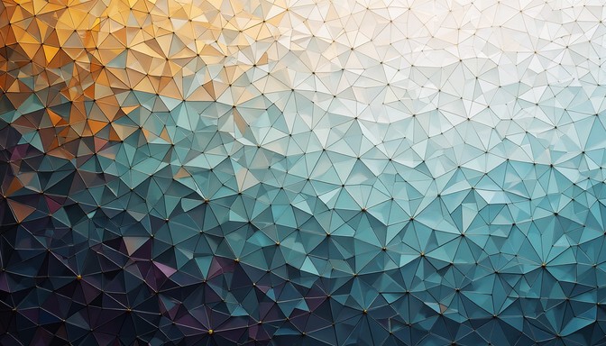 Free Flowing Mosaic River Image - Mosaic, Blue, Orange | Download at ...