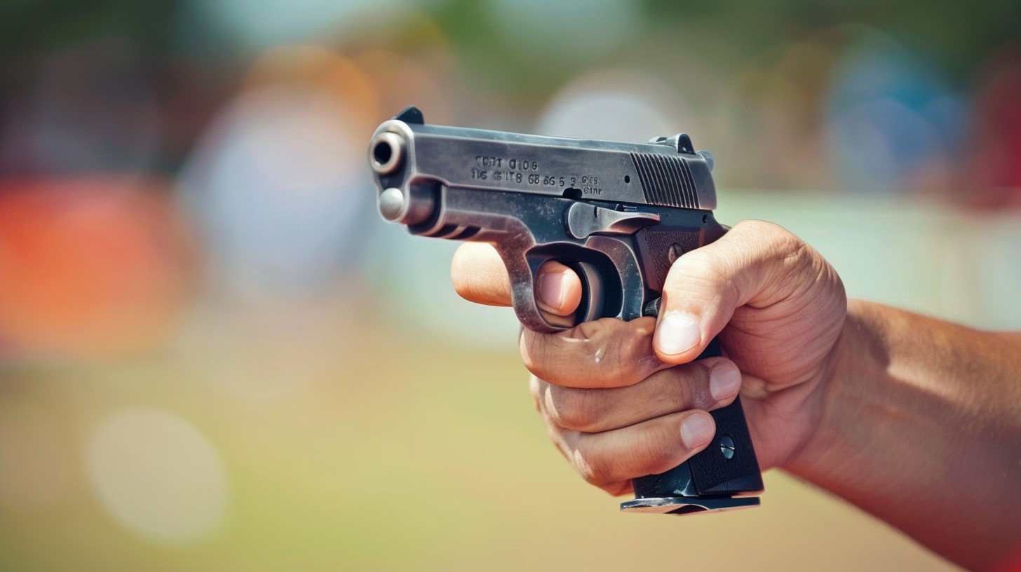 Free Hand holding gun Image - Handgun, Safety, Firearm | Download at ...