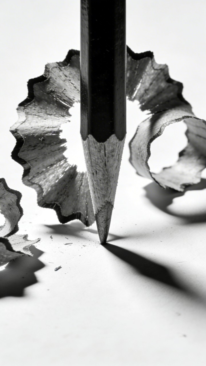 Free Sharp Creative Focus Image - Pencil, Shavings, Monochrome ...