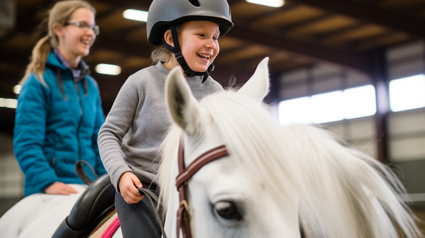 Gentle Riding Free Joyful Riding Lesson Image - Child, Horse, Riding | Download at ...