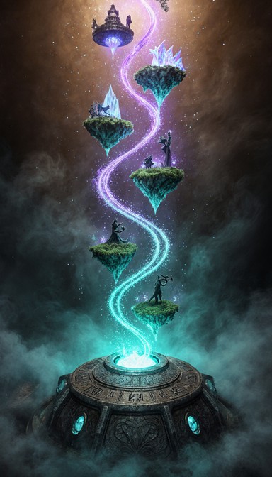 Free Ascending Fantasy Realms Image | Download at StockCake