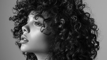 Free Curly Hair Profile Image - Woman, Profile, Curly | Download at ...