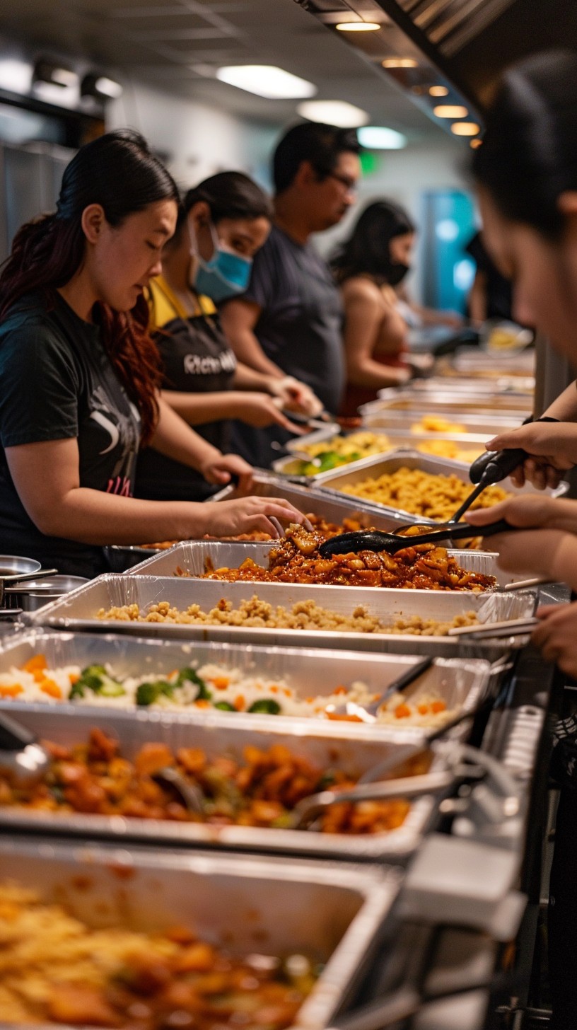 Free Buffet Serving Line Image - Buffet, Food, Serving | Download at ...