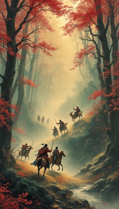 Fall Hunting Graphics Free Autumn Hunt Mood Image - Autumn, Forest, Hunter | Download at ...