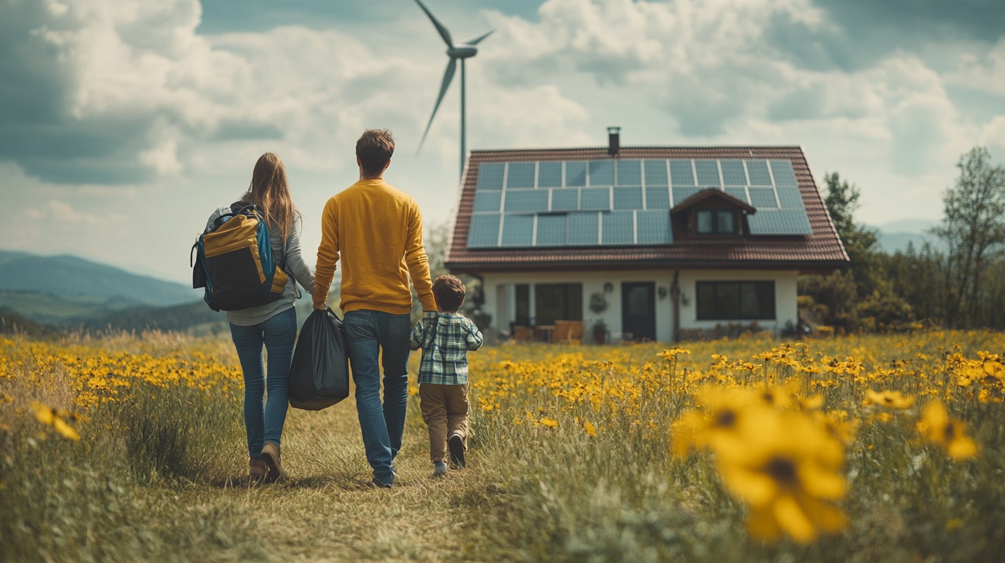 Free Family Eco Home Image - Family, Eco-friendly, Sustainable ...