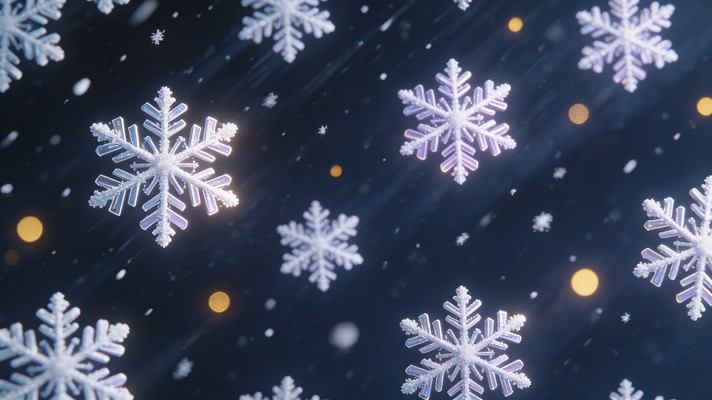 Snowflake Warm Free Winter Snowflake Pattern Image - Snowflakes, Winter, Navy ...