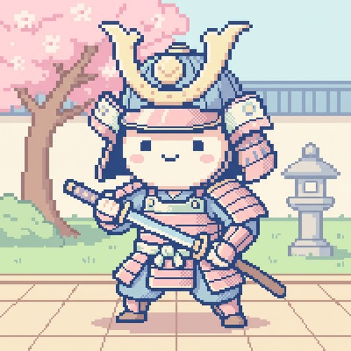 Free Pixel Samurai Warrior Image - Pixel, Samurai, Chibi | Download at ...