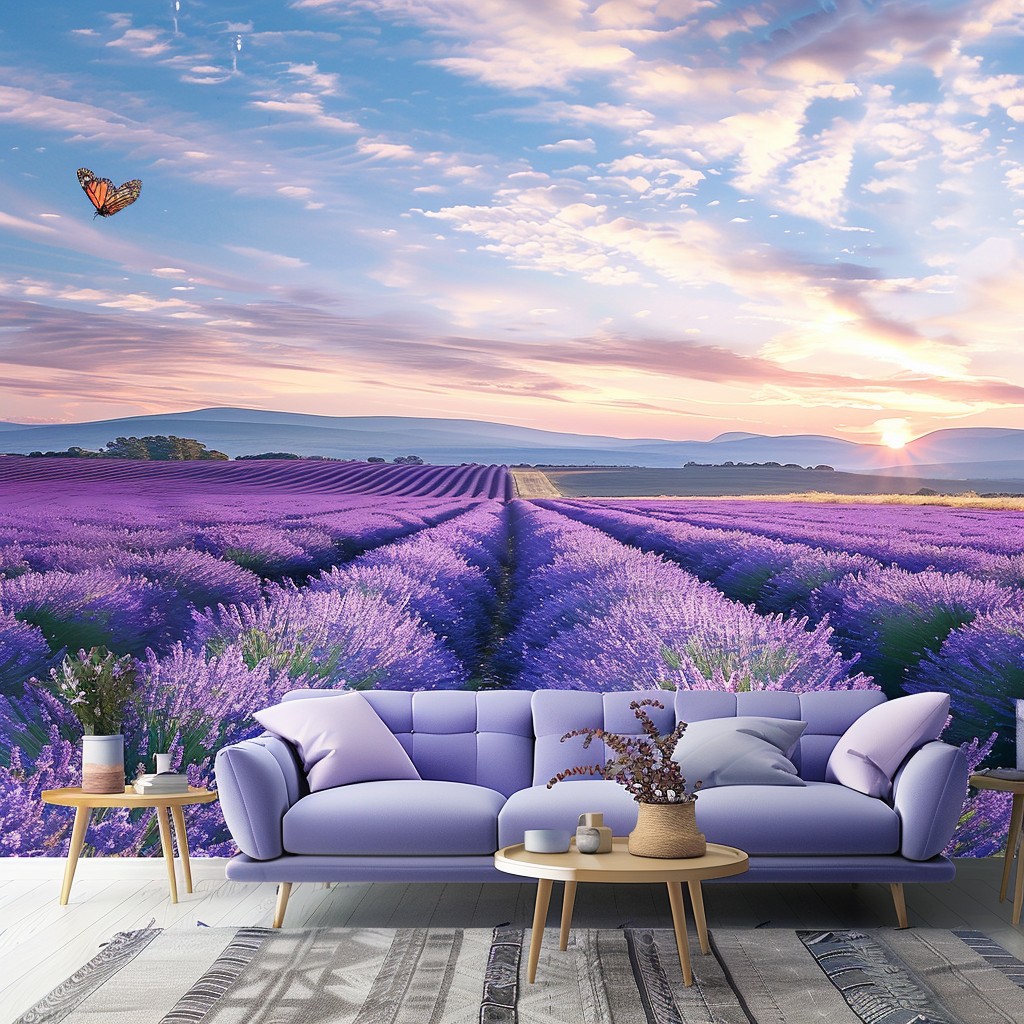 Free Lavender Field Sunset Image - Lavender, Sunset, Sofa | Download at ...