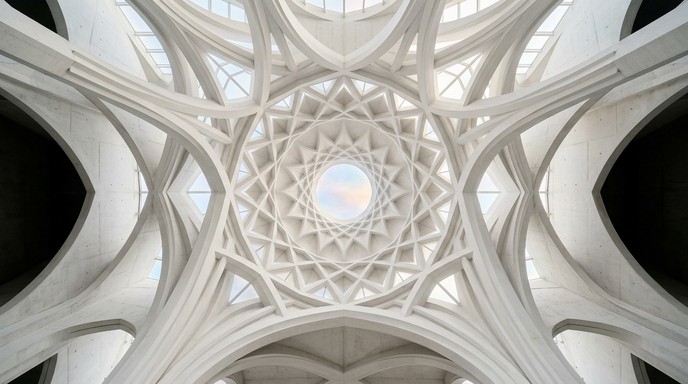 Free Geometric Ceiling Architecture Image - Architecture, Ceiling ...