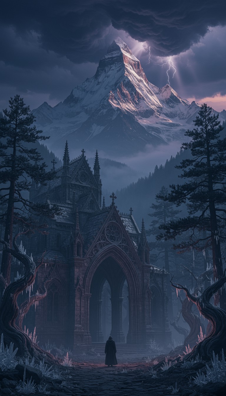 Free Gothic Mountain Mystery Image - Gothic, Mountain, Temple ...