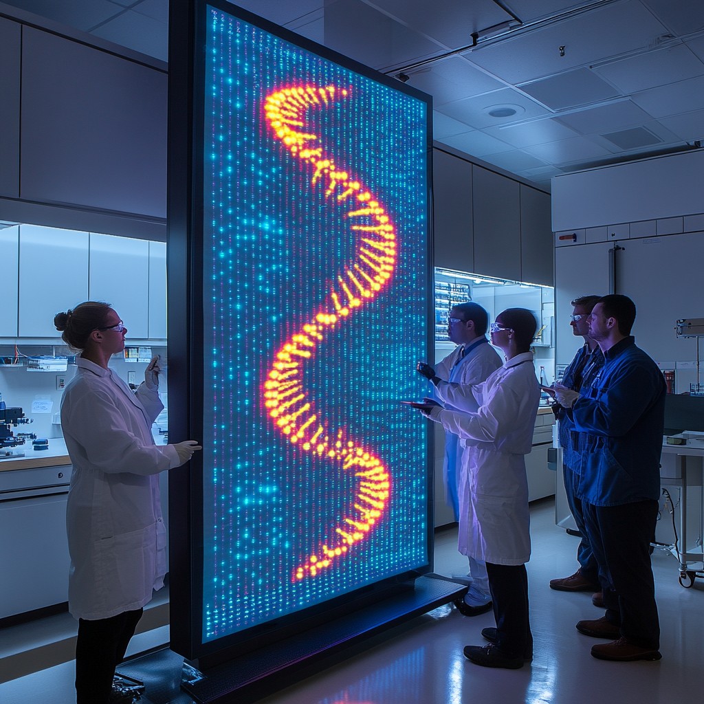 Free DNA analysis display Image - Laboratory, Scientists, Dna ...