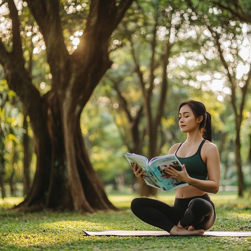 Free Outdoor fitness reading Image - Woman, Reading, Fitness | Download ...
