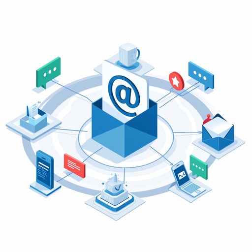 Free Modern Communication Hub Image - Email, Isometric, Digital ...