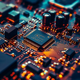 Real Advanced Circuit Free Advanced Circuitry Closeup Image - Electronics, Technology ...