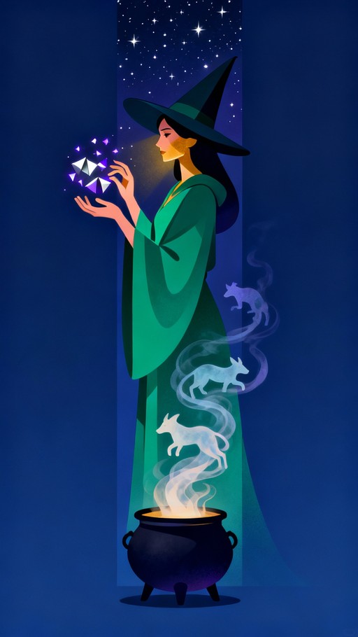 Free Witch Casting Magic Photo - Witch, Magic, Sorceress | Download at ...