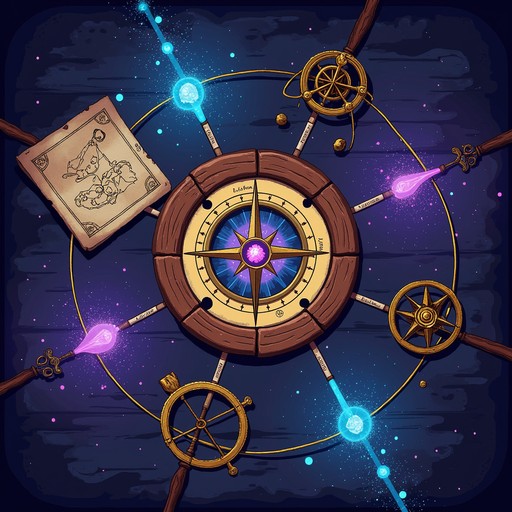 Free Arcane Compass Network Image | Download at StockCake