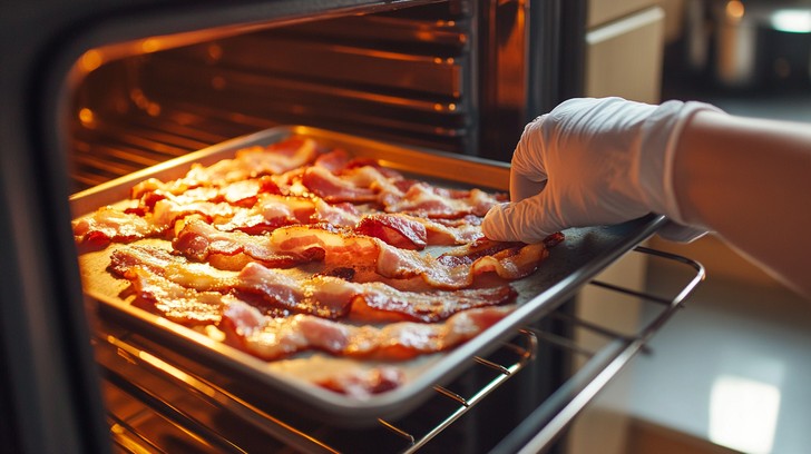 Free Cooking crispy bacon Image - Cooking, Bacon, Oven | Download at ...