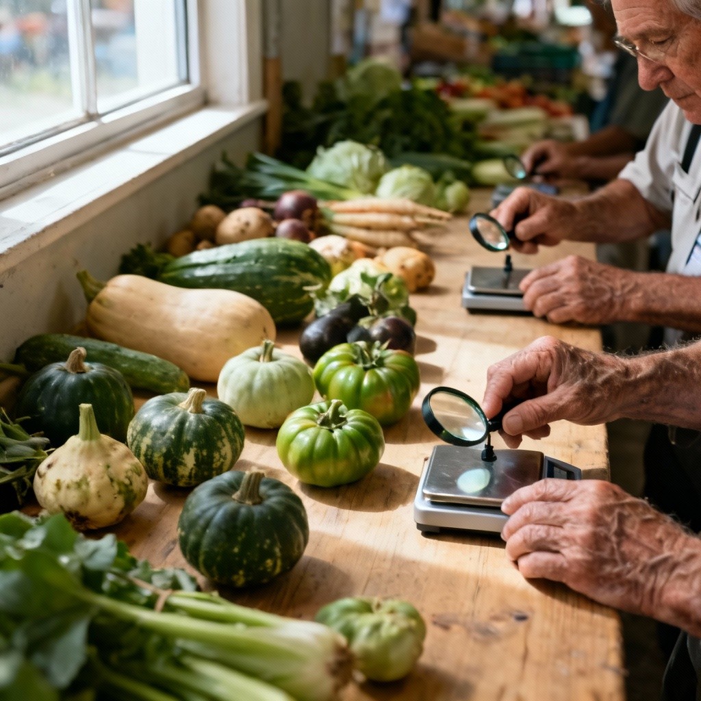 Free Inspecting Fresh Produce Photo - Vegetables, Inspection, Farming ...