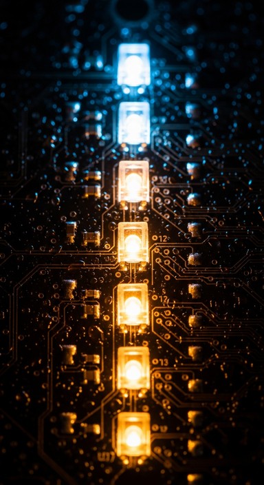 Led Sequency Free Electronic Light Sequence Photo - Technology, Circuit, Electronics ...