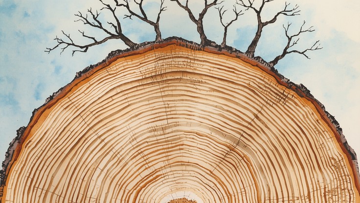 Free Wisdom Through Time Image - Watercolor, Tree, Rings | Download at ...