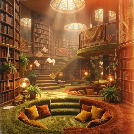 Library Pits Free Retro Library Dreams Image - Library, Books, Retro | Download at ...