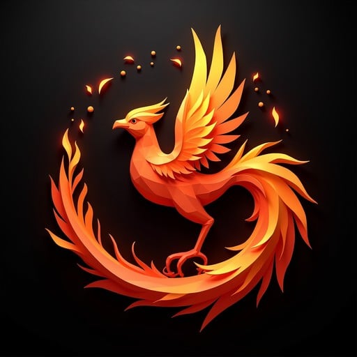 Free Fiery Phoenix Rising Image | Download at StockCake