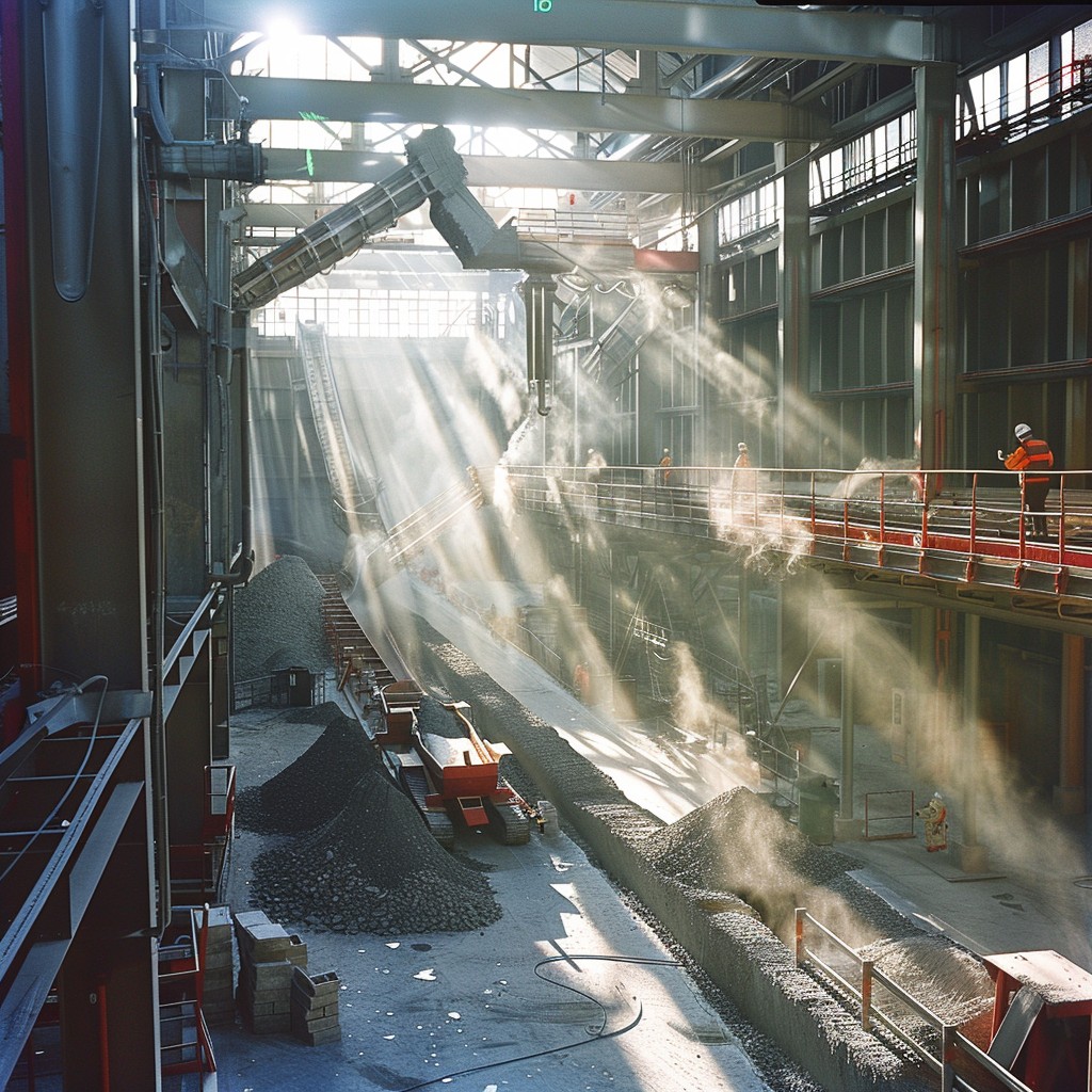 Free Construction Site Rays Image - Construction, Sunlight, Beams ...