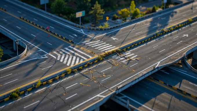 Free Miniature Road Junction Image - Highway, Junction, Intersection ...