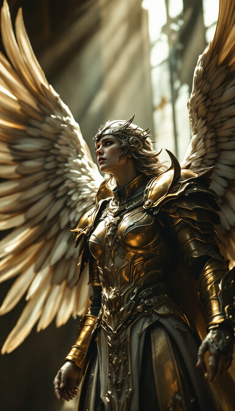 Free Divine Warrior Ascends Image - Angel, Warrior, Divine | Download ...