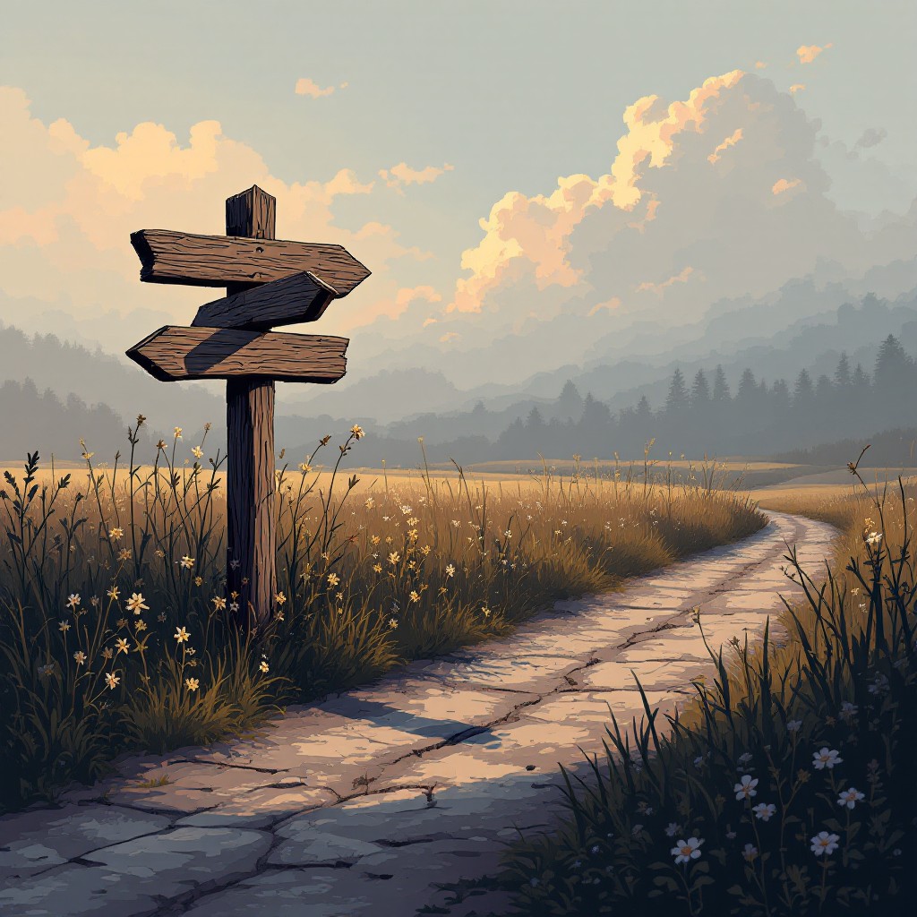 Free Crossroads Decision Point Image - Signpost, Crossroads, Pixelart ...