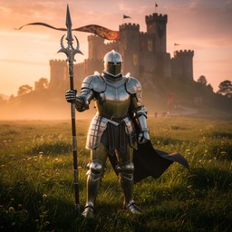 Free Knight Awaits Battle Image - Knight, Warrior, Armor | Download at ...