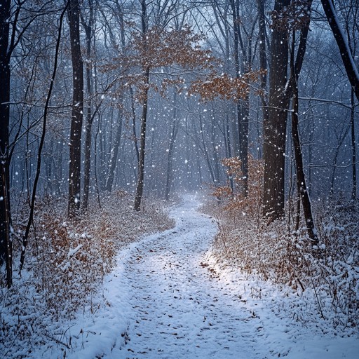 Free Snowy forest path Image - Snow, Forest, Path | Download at