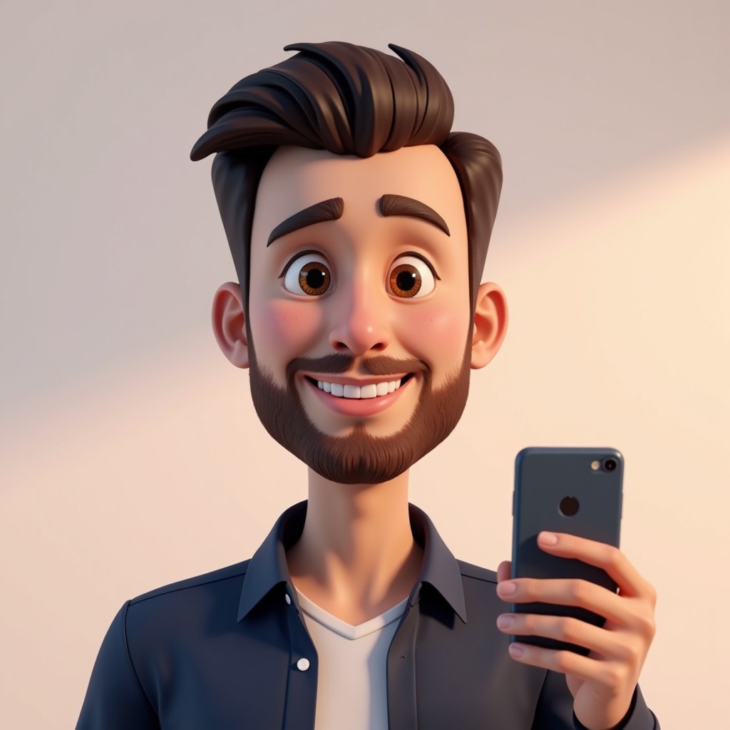 Free 3D Character Selfie Image - 3d, Minimal, Portrait | Download at ...