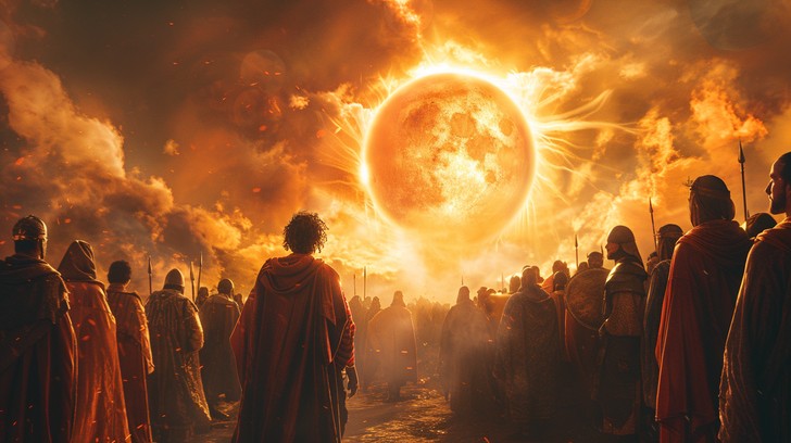 Free Apocalyptic Sky Event Image - Apocalypse, Eclipse, Onlookers ...