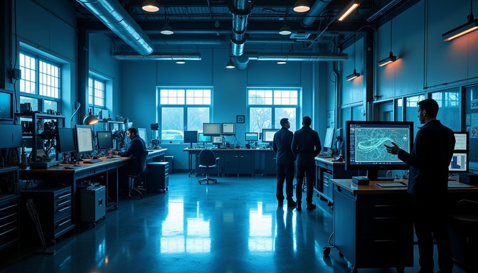 Free Blue Tech Lab Image - Laboratory, Blue, Technical | Download at ...