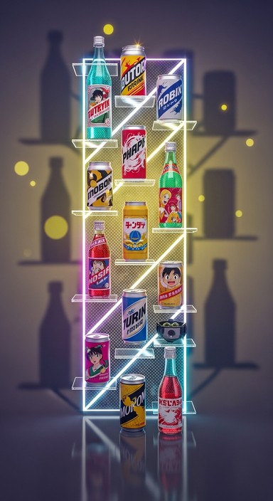 Drinks Display Texture Free Beverage Cooler Display Image - Beverages, Cooler, Colorful ...