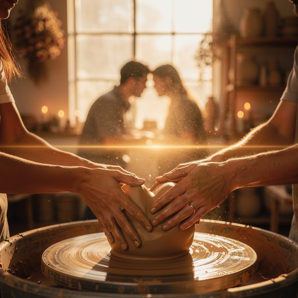 Love Creating Free Creating Love Together Image - Pottery, Romance, Couple | Download ...