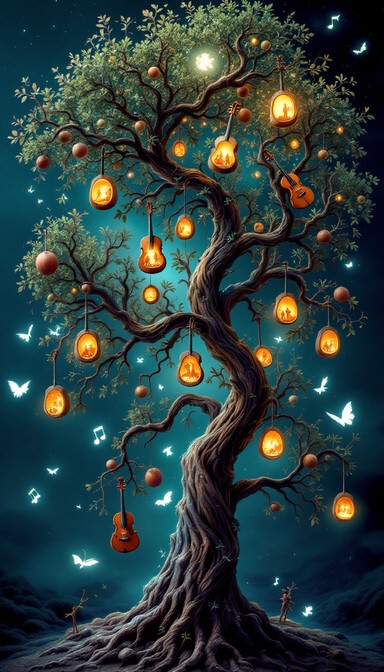 Musida Tree Free Musical Tree Magic Image - Tree, Magical, Surreal | Download at ...