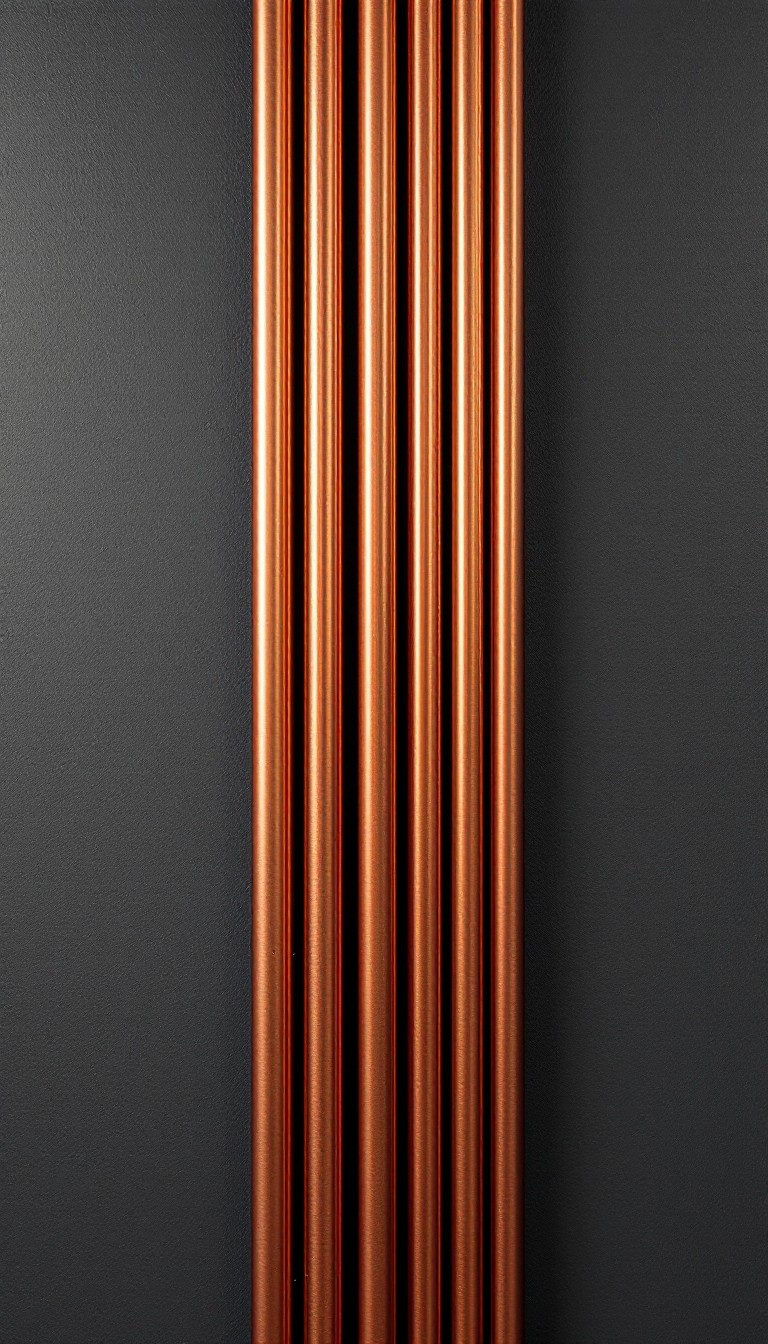 Free Gleaming Copper Lines Photo - Copper, Industrial, Minimal ...