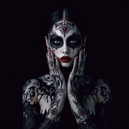 Free Gothic Body Architecture Image - Gothic, Bodyart, Portrait ...