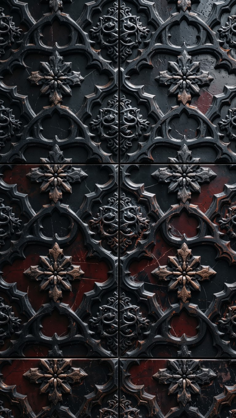 Free Gothic Tile Pattern Image - Gothic, Medieval, Tiles | Download at ...