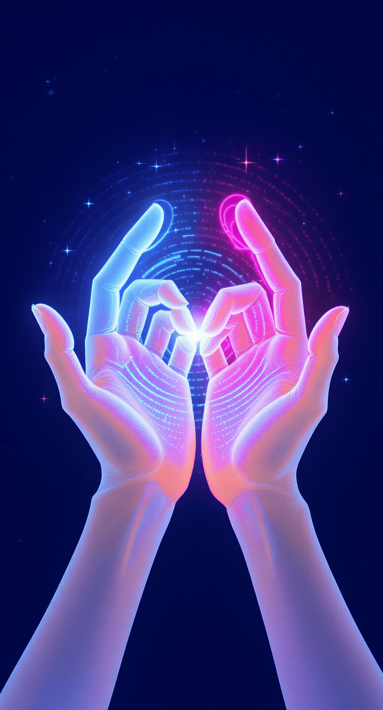 Free Rippling Energy Touch Image - Hands, Ethereal, Digital | Download ...