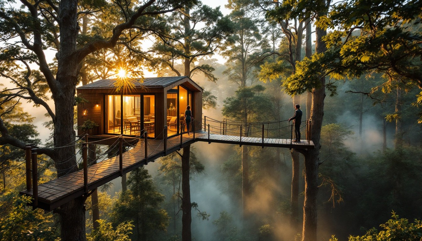 Free Luxurious Forest Treehouse Image - Treehouse, Glamping, Forest ...