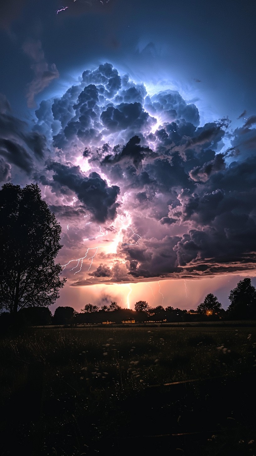 Free Dramatic Sky Lightning Image - Lightning, Storm, Night | Download ...