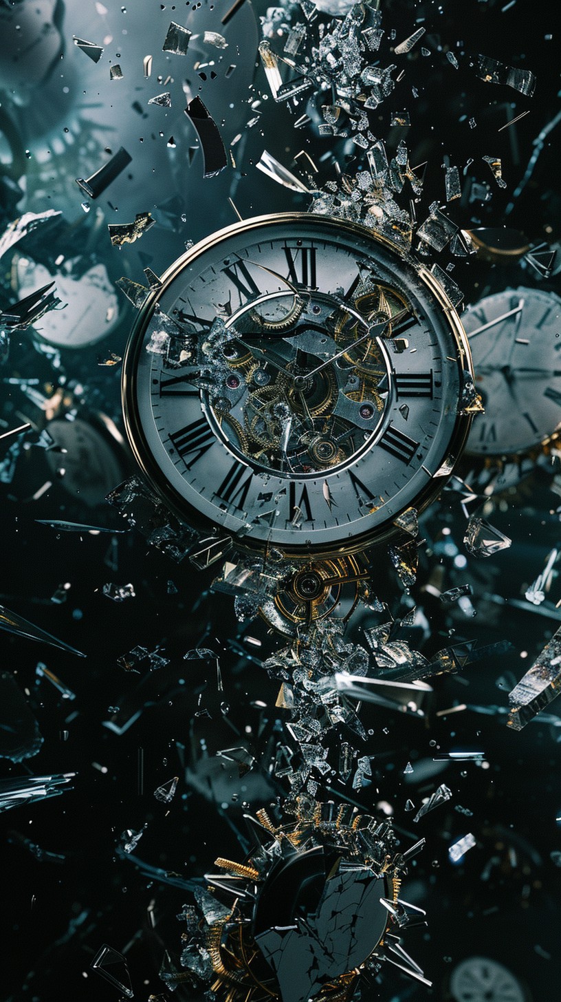 Shattered Time Free Shattered Time Illusion Image - Time, Watch, Shattered | Download ...