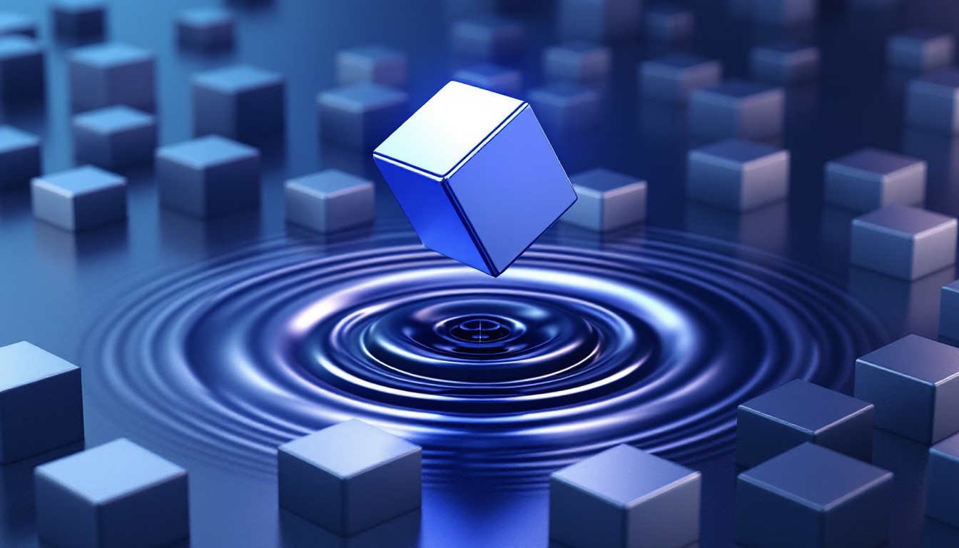 Cubes Ripple Free Cube Creates Ripples Image - Geometric, Cube, Ripple | Download at ...