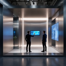 Free Future Meets Present Image - Technology, Interactive, Minimalist ...