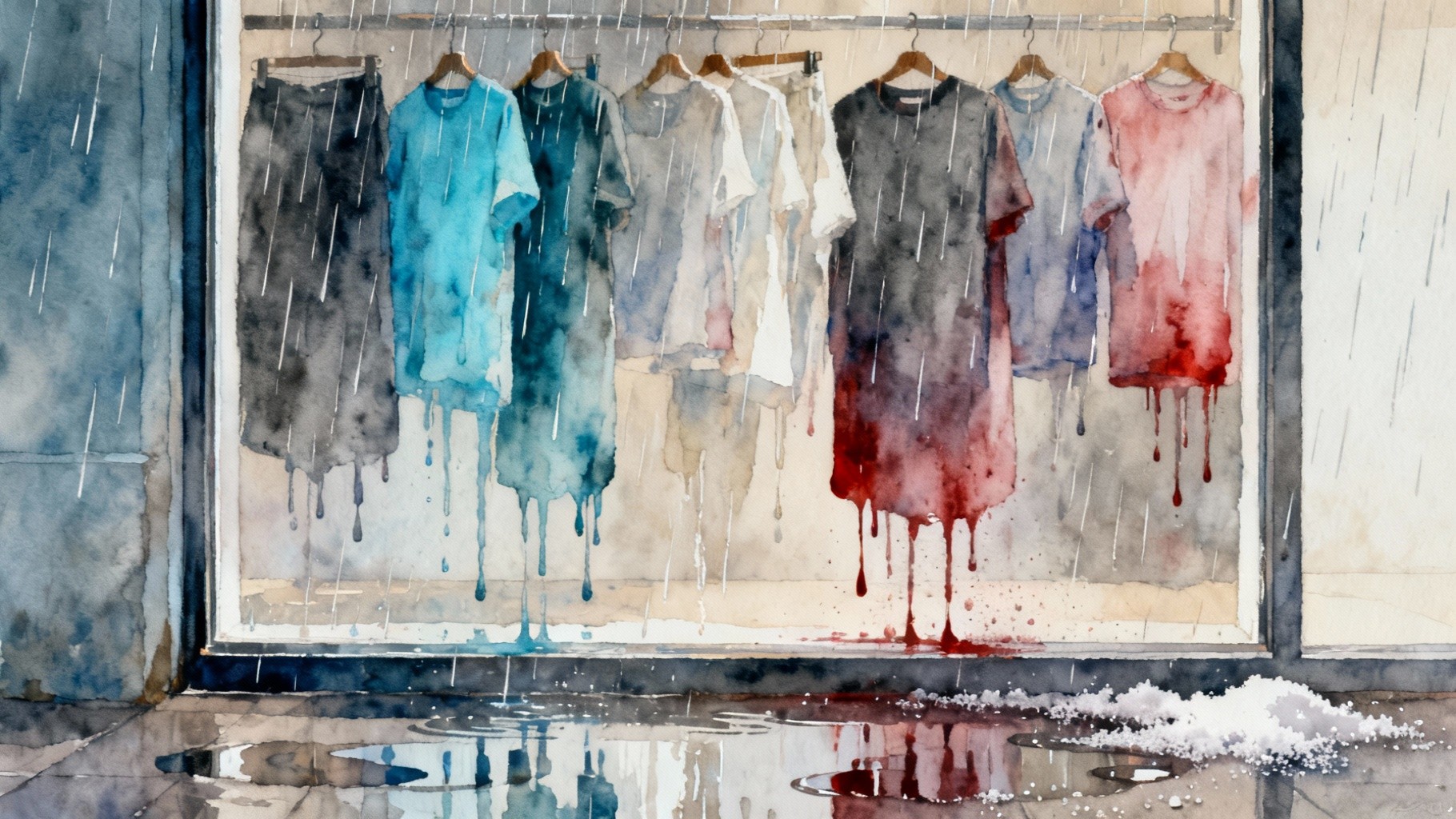Free Bleeding Color Symphony Image - Watercolor, Rainstorm, Retail ...